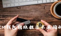 如何解决IM钱包转账提示不正确的地址问题