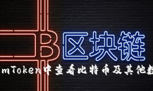 如何在imToken中查看比特币及其他数字资产