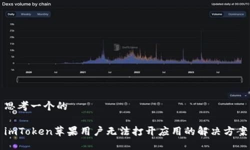思考一个的

imToken苹果用户无法打开应用的解决方案