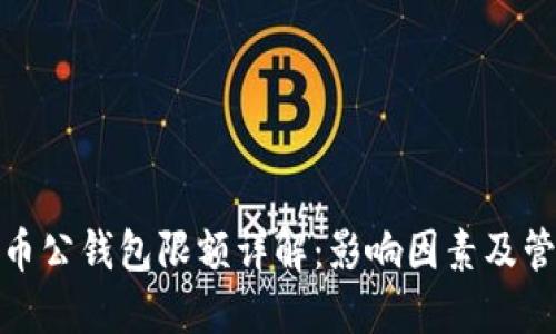 数字货币公钱包限额详解：影响因素及管理建议